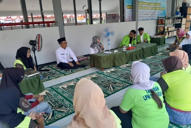 Pemberian Bimbingan Rohani Islam oleh Penyuluh Agama dan Mahasiswa UIN Walisongo Semarang di Lapas Perempuan Kelas IIA Kota Semarang