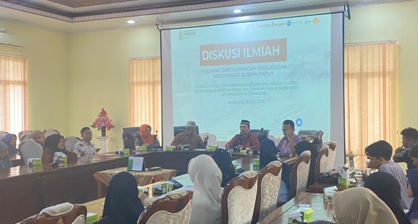Fakultas Dakwah dan Komunikasi UIN Walisongo Gelar Pembekalan KKN Misi Khusus Papua bagi 57 Mahasiswa