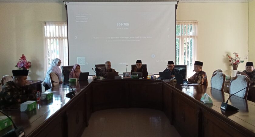 Fakultas Dakwah dan Komunikasi Gelar Rapat Persiapan Perkuliahan Semester Gasal 2025/2026