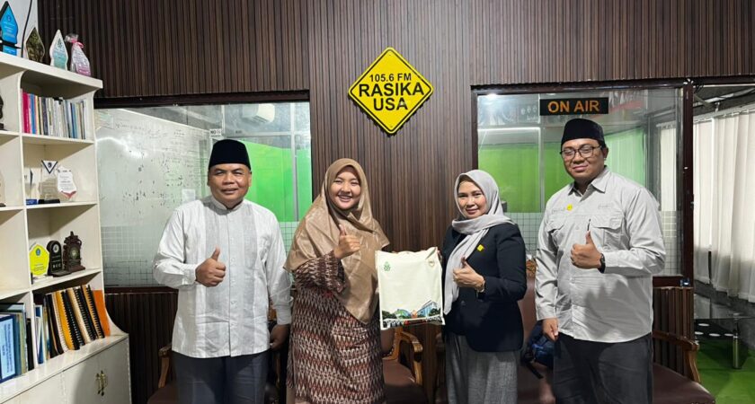 Program Studi (Prodi) Komunikasi dan Penyiaran Islam (KPI) Konsentrasi Broadcasting, Kunjungan Industri Ke Radio Rasika USA 105.6 FM.