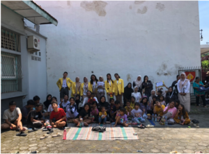 Anak-Anak Kota Lama Antusias Ikuti Kegiatan Belajar Bersama Rumpin Bangjo dan Pendidikan Non Formal (PNF) UNNES