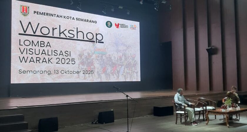 MAHASISWA FDK UIN WALISONGO HADIRI WORKSHOP LOMBA VISUALISASI WARAK NGENDOG 2025