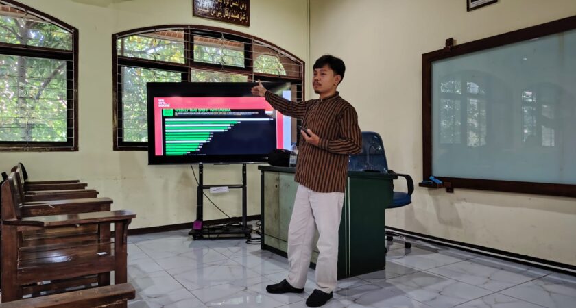 Abdul Arif Bedah Strategi Optimalisasi Media Sosial pada Kuliah Tamu Jurnalistik Konvergensi