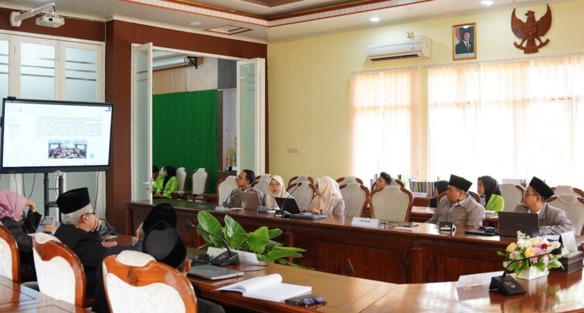 Komitmen Kembangkan Prodi, KPI FDK UIN Walisongo Jalani Asesmen Lapangan LAM-SPAK