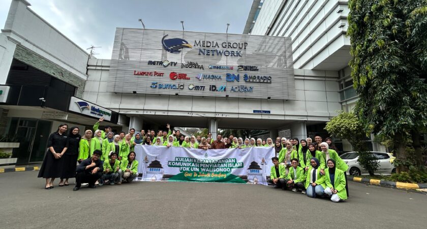 Spill Dapur Media! 65 Mahasiswa KPI UIN Walisongo ke Metro TV Belajar Toolkit Rahasia Public Relations