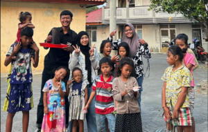 Mahasiswa BPI Dampingi Anak Binaan Rumah Pintar BANGJO Belajar tentang Bencana Alam